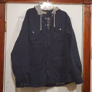 Duluth Trading Co Fire Hose Hooded Jacket